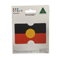 Aboriginal Flag Flexi Magnet - (80mm x 55mm)