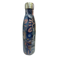 Chern'ee Sutton Aboriginal Art Stainless Steel Bottle - 500ml -Lilly Pilly