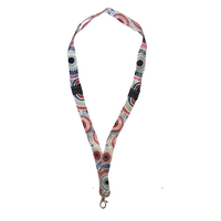 Dezigna Aboriginal Art Lanyard [DOUBLE CLIP] - Jarjums