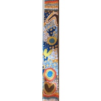 Yarliyil Aboriginal Art Lanyard - Two Sisters at Banana Springs