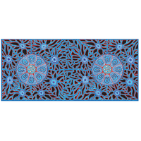 Nikki Dee Designs Aboriginal Art Modal Scarf (170 x 70) - Family Connections