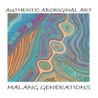 Saretta Aboriginal Art Cotton Mangamaliko Wrap - Malang Generations