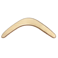 Boomerang Native Art Blank 5 ply Cedar Returning Boomerang (29cm - 11") RIGHT