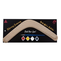 Paint Your Own 3ply Aboriginal Returning Boomerang Kit