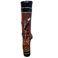 Dreamtime Kullilla Aboriginal Art Emu Caller - Emu