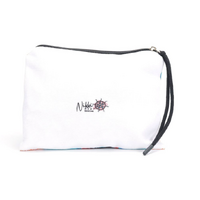 Nikki Dee Designs Utility/Vanity Case - Recycled Cotton Canvas (21cm x 17cm) - Tracks on Country