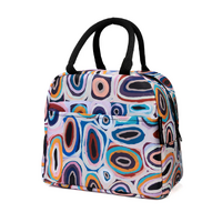 Martumili Aboriginal Art Insulated Lunch Tote Bag - Wantili