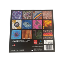 the Torch Aboriginal Art 2025 Mini Calendar