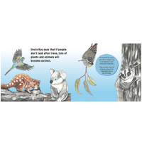 The Trees (HC) Learning Tree Knowledge With Uncle Kuu - Aboriginal Children's Book