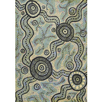 Plato Aboriginal Art Wooden Frame Tray A3 Jigsaw Puzzle (77pce) - Tradition