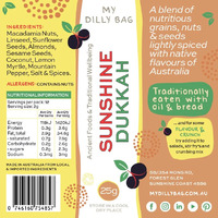 My Dilly Bag Sunshine Dukkah - 150g Jar