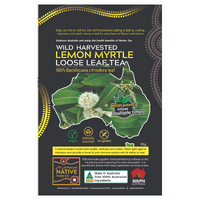 Australian Native Food Co Wild Harvested Loose Leaf Tea 35g | Lemon Myrtle