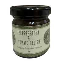 Australian Bush Spices Pepperberry & Tomato Relish (50g)