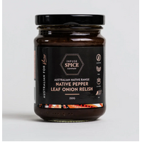 Infuse Spice Co Native Pepper Leaf Onion Relish 250g