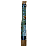 Eucalyptus handpainted Didgeridoo -  Emu