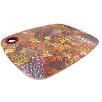 Utopia Aboriginal Art Bamboo Fibre Cheese Board/Platter - Spinifex