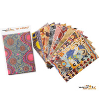 Yarliyil Aboriginal Art Tin Fridge Magnet - Women Hunting