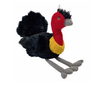 Dinki Di Plush Toy - Bruce the Bush Turkey (18cm)