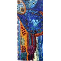 Better World Aboriginal Art CARDBOARD Magnetic Bookmark - Two Sisters Travelling