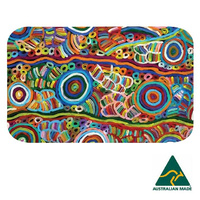 Utopia Aboriginal Art Neoprene Placemat - My Mother's Story