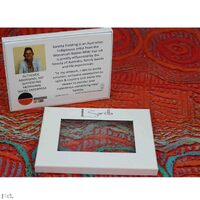 Saretta Aboriginal Art Cotton/Viscose Mangamaliko Wrap (160cm x 50cm) - Piriraal (Strength)