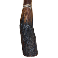 Eucalyptus (Ironbark) Handpainted Didgeridoo (1.3m) - Flared End with Emu