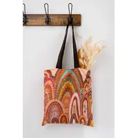 Aboriginal Art Polyester Blend Tote Bag (45cm x 53cm) - Beautiful Journey Home