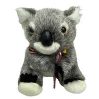 Australia Made Traditional Plush Toy - Koala (8") with Boomerang