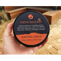 Native Seed Box Survival Seeds - Edible and Medicinal Native Seeds 