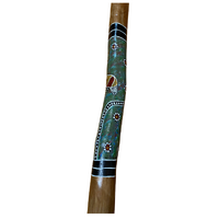 Eucalyptus handpainted Didgeridoo -  Emu