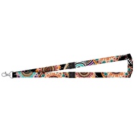 Dezigna Aboriginal Art Lanyard [DOUBLE CLIP] - Next Generation [NAIDOC 2025] NO TEXT