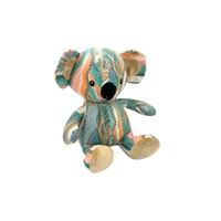 Bunabiri Aboriginal Art Cute Plush Koala - Wamin in the Wet