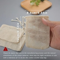 Natural Mesh Soap Saver Pouch - (12cm x 9cm)