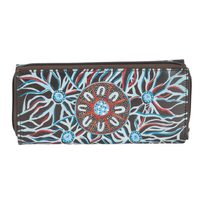 Nikki Dee Designs Genuine Leather Wallet Ladies Trifold [11cm X 21cm] - Family Connection