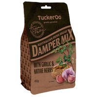 Tuckeroo Bush Bread Damper Mix - Garlic & Native Herbs (450g)