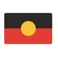 Aboriginal Flag Flexi Magnet - (80mm x 55mm)