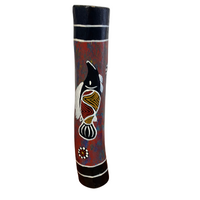 Dreamtime Kullilla Aboriginal Art Emu Caller - Fish