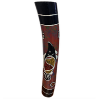 Dreamtime Kullilla Aboriginal Art Emu Caller - Fish 2