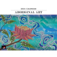 the Torch Aboriginal Art 2025 Calendar - Rectangle - A New World