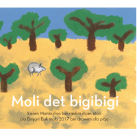 Moli det bigibigi - Molly the pig (Soft Cover) - Aboriginal Children&#39;s Book