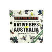 Native Bees of Australia Memory Game [36 pairs]