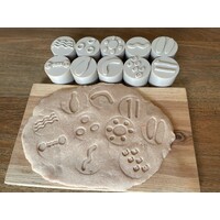 Eco Stampers (For Play Dough) - Aboriginal Symbols (Set 2)