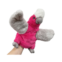 Pink Galah Handpuppet (25cm) - Plush Toy