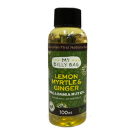 My Dilly Bag Lemon Myrtle &amp; Ginger Macadamia Nut Oil - 100ml