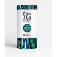 Infuse Tea Company Teabags (15 x 2.5g) in Tube - Native Breakfast