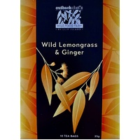 Outback Chef Native Teabags [10] - Wild Lemon Grass &amp; Ginger