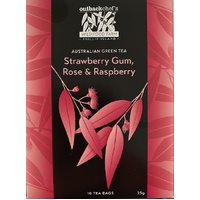 Outback Chef Native Teabags [10] - Strawberry Gum, Rose &amp; Raspberry