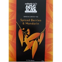 Outback Chef Native Teabags [10] - Spiced Berries &amp; Mandarin w. Sencha Green Tea