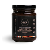 Infuse Spice Co Native Pepper Leaf Onion Relish 250g