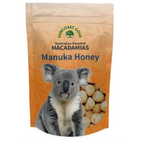 Suncoast Gold Australian Roasted Macadamia Nuts 125g - Manuka Honey